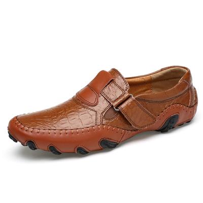 Mode Neue Übergröße Herrenschuhe aus 100% Rindsleder, leicht, rutschfest, modisch, bequem, Herrenschuhe aus hochwertigem Leder