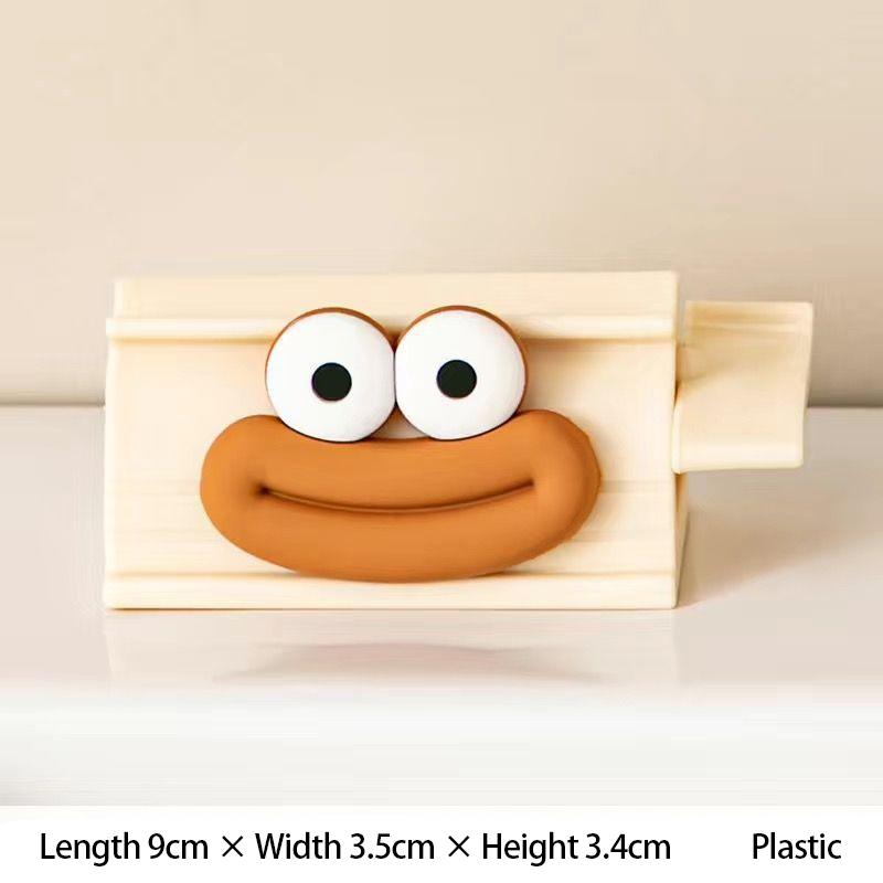 Easy Open Toothpaste Squeeze Dispenser Cute Manual Toothpaste Squeezer Toothpaste Tube Press Bathroom Accessory JYGQ03 белый