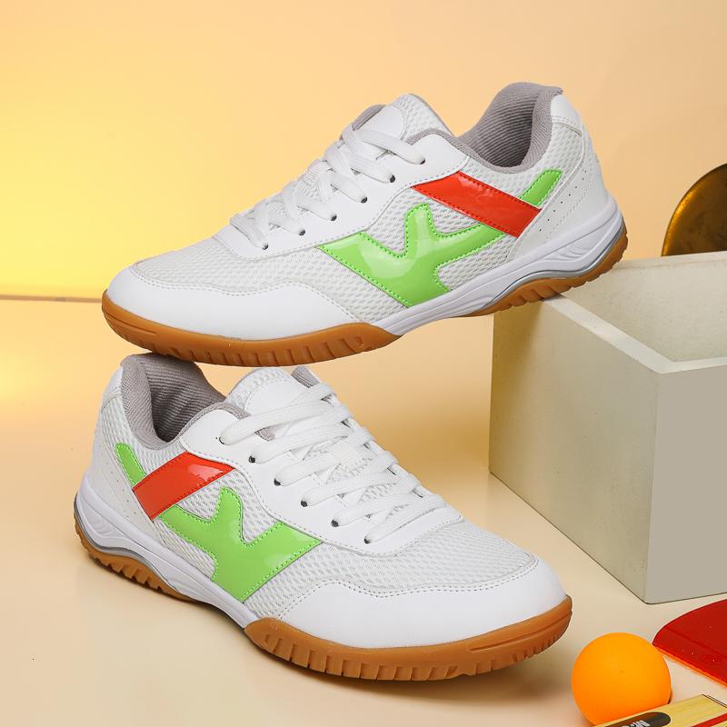 Professional Men Badminton Shoes Table Tennis Sports Volleyball Shoes Ping Pong Breathable Trainers Sneakers Athletic Shoes