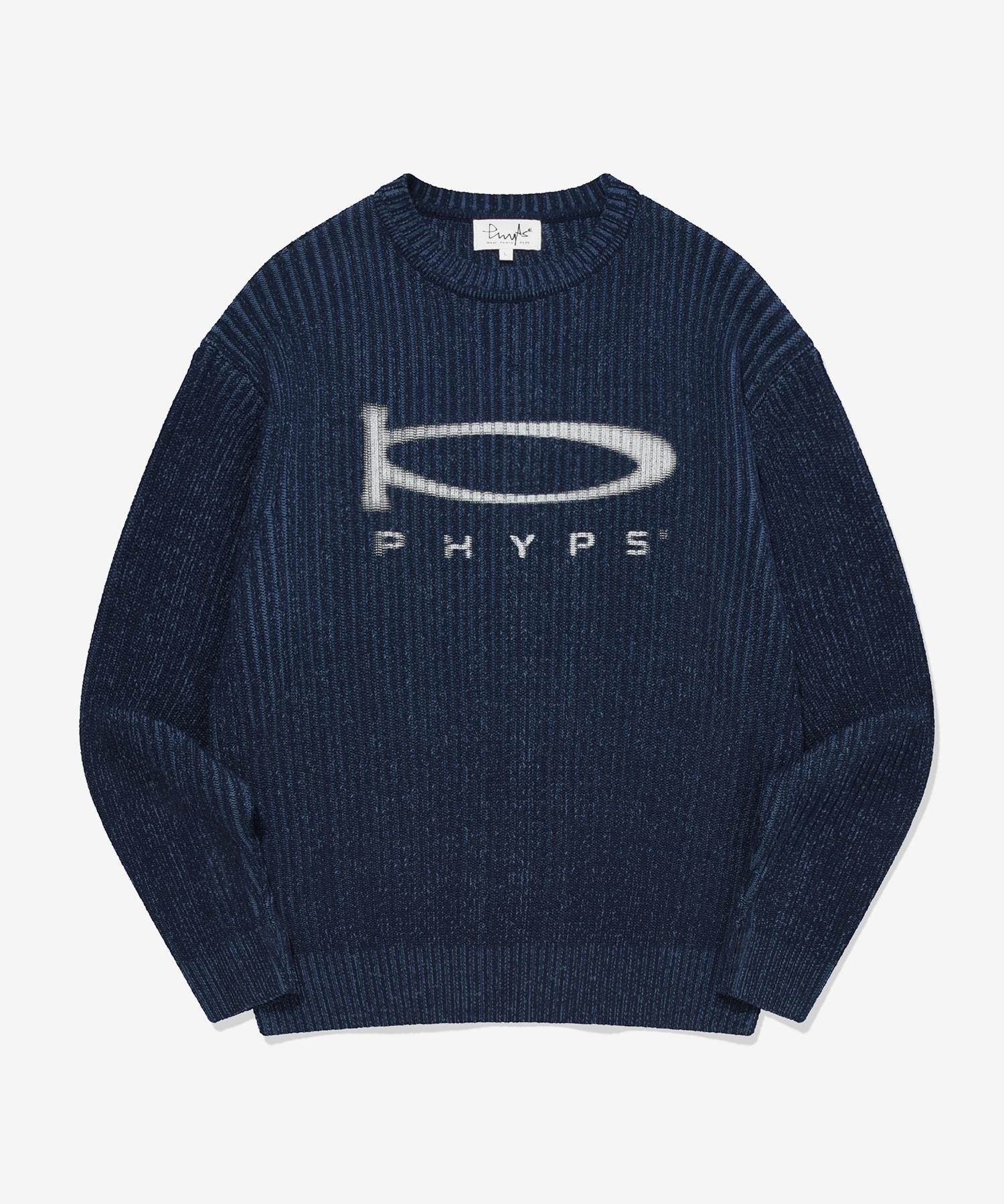 Physical Department P-Active Two-Tone Rib Knit Navy Navy/L