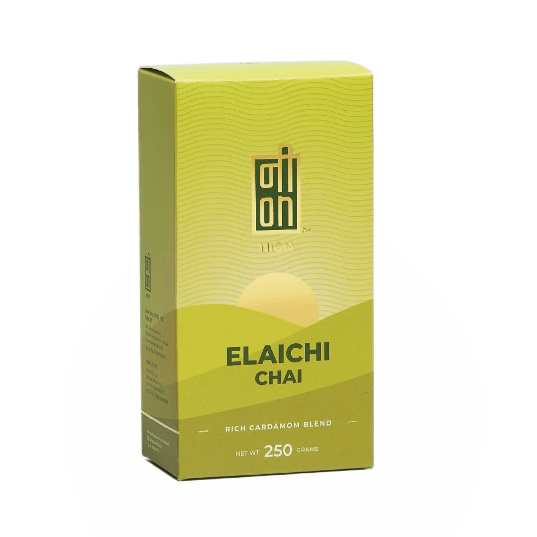 Nion Elaichi Chai | Rich Cardamom Blend | | Premium Assam CTC Loose Leaf Tea | 250gms