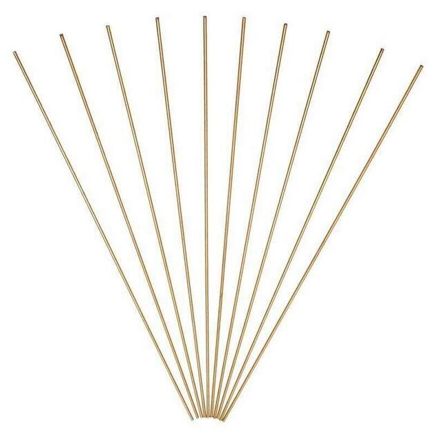 

1.6mm X 250mm Brass Welding Rod Brazing Easy Golden