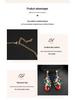 European & American Vintage Crystal Necklace Set: Women's Luxury Evening Dress Clavicle Chain
