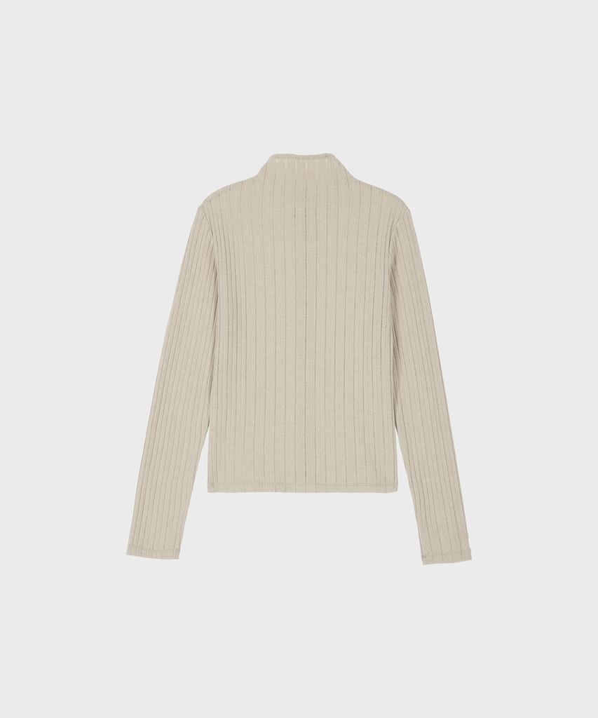 Alkialka High-Neck Long Sleeve (Beige)