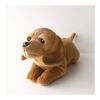 Nini and Kino Plush Dog Realistic Lying Dog Total Length Approximately 40cm Pet (Dachshund Smooth Red)