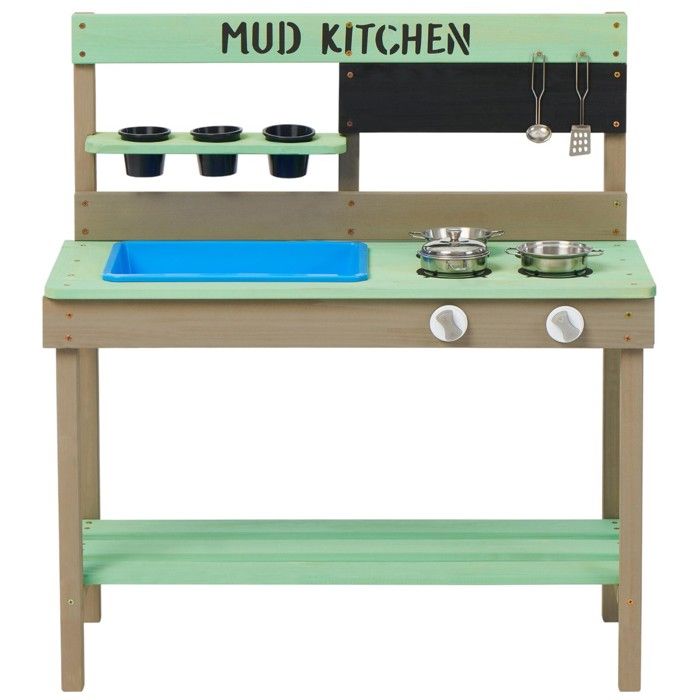 Cuisine d’extérieur - GINGER HOME - Évier amovible - Accessoires inclus - 80 x 37 x 88 cm