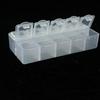 Plastic Organizer Container for Metal Screws and Sewing Accessories 10 Grids