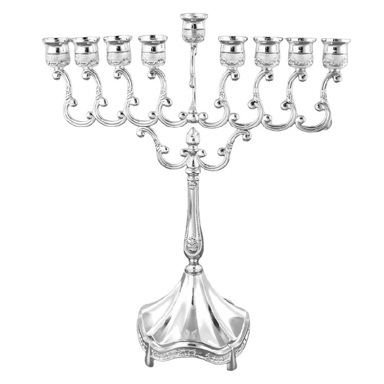 

9 Branch Candle Holders Elegant Table Centerpieces Romantics Candle Stand Dining Table Ornament for Living Room Banquet серебряный