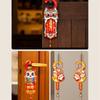 1 Pair Cartoon Snake Year Doorknob Pendant Handmade Doorknob Hanging Pendant  for Home Shopping Mall