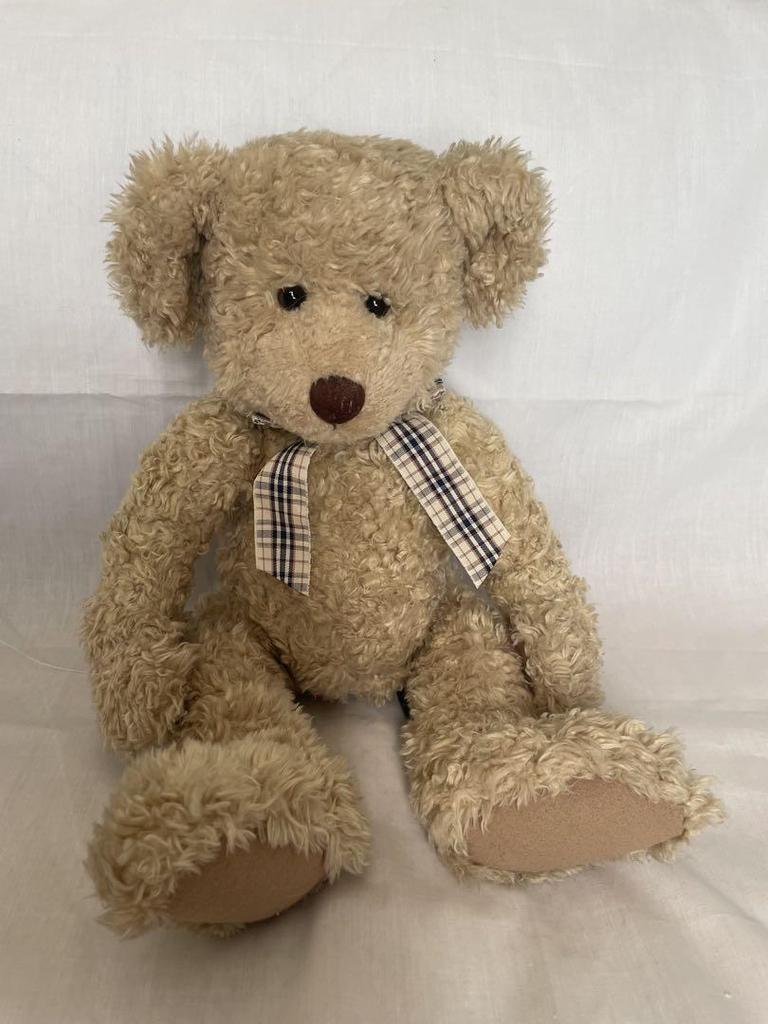 [USED] RUSS Beige Teddy Bear Plush Toy