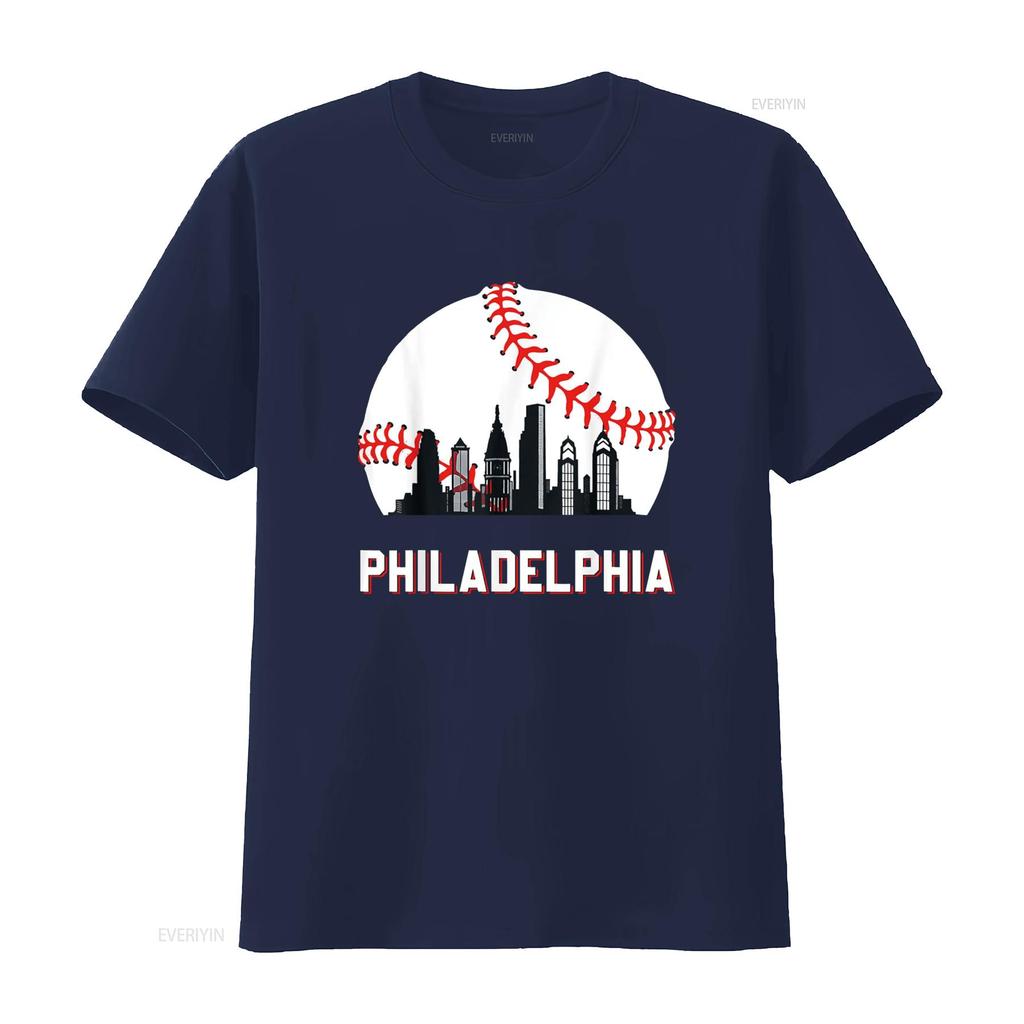 Vintage Philly Baseball Leopard Herz Fans T-Shirt vintage gewaschenes Oberteil für den Alltag leicht stylisch Designer-Kleidung