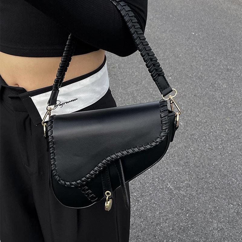 UNITE STAR PU Good Looking Crossbody Bag, Shoulder Bag Unisex Black US235118