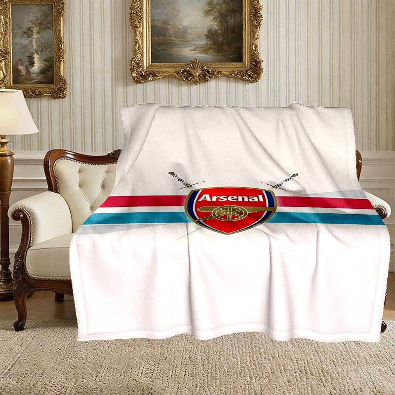 1pc Snug Football Club Blanket, Lightweight & Durable Print Blanket, Perfect for Home, Couch, Bed, Picnic, Travel, Office