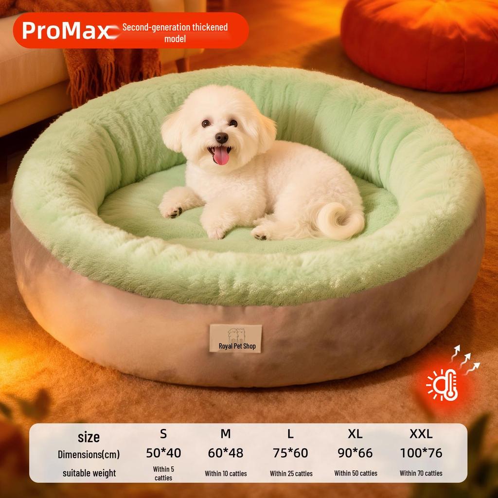 All-Season Warm Pet Bed for Medium To Large Dogs and Cats