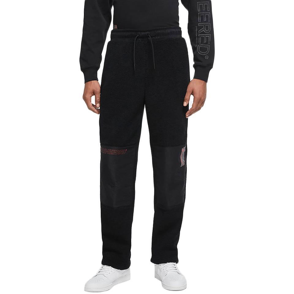 Jordan 23 Drawstring Fleece Joggers Men Bottoms Black CV1099-010