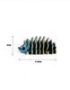 3D Printed Hedgehog Figurine Toys Cute Movable Pinecone-shaped Ornaments For Home Decor Smooth Integral Molding No Warping Edge