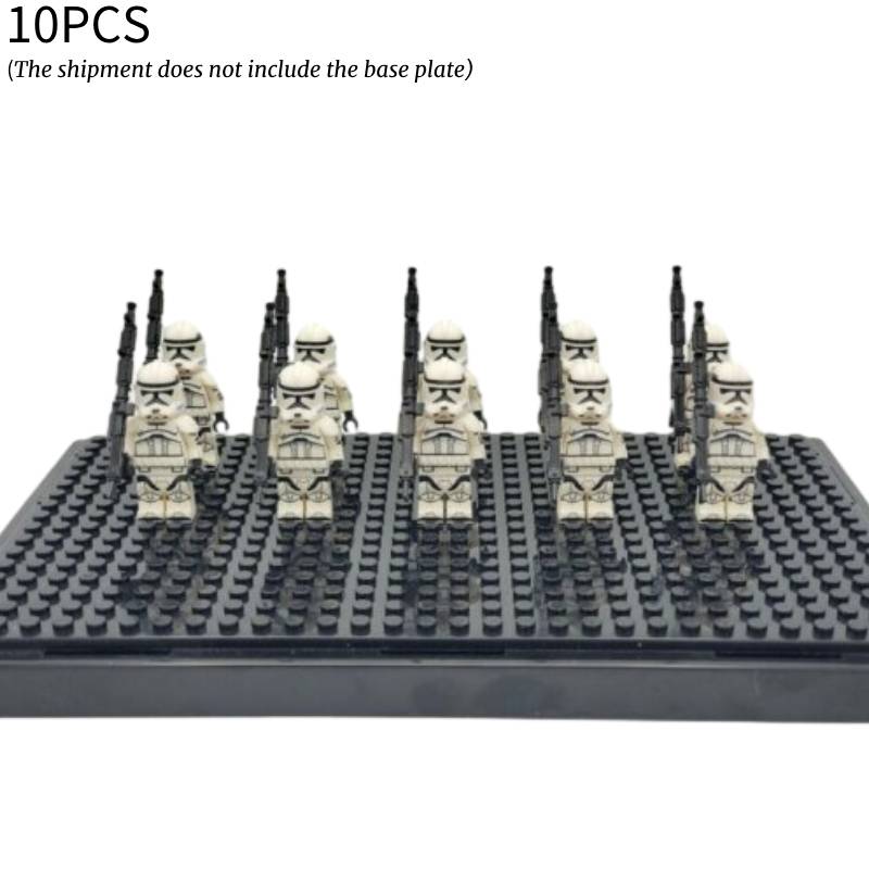 

Войны 10 шт. Звездные Войны Фаза 2 Клоны Солдаты Минифигурки Игрушки Настольный Декор Подарок для Поклонников