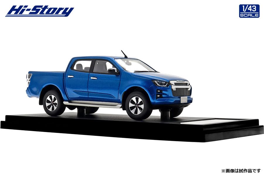 Interallied Hi Story ISUZU DL40 Sapphire Blue Finished Model HS524BL 1/43 D-MAX (2021)