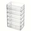 Transparent Refrigerator Organizers Durable Easy-to-Clean Multifunctional Food Storage Box for Fruits Vegetables Meats, Etc