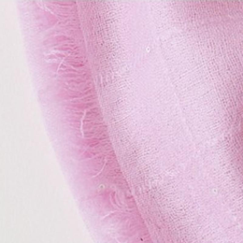 Dal Cashmere Air Cashmere 100 Scarf Shine Light Purple