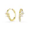Swarovski Gold Tone Hoop Earrings 5761975