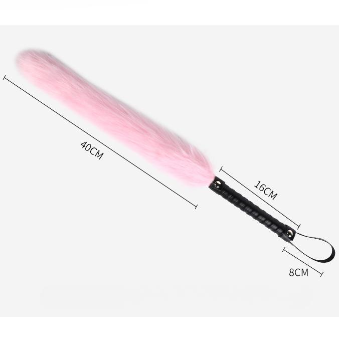 Plush Fox Tail Whip Teaching Whip Sm Erotic Slap Punishment Torture Adult Products Alternative Foreplay Sex Toys Erotic Whip