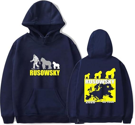 Толстовка с капюшоном унисекс Rusowsky Europa Tour 2026