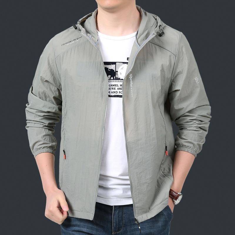 Jacket Light Hoodie For Summer Windbreaker Under Shirt Sun