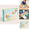 Holzperlen-Sortierspiel für Kinder Feinmotorik und Eltern-Kind-Interaktion