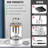 USB Plug Portable Electric Makeup Brush Cleaner with Rubber Makeup Machine Electric USB Quick Cleaner Cleaning Brush Collar Brus