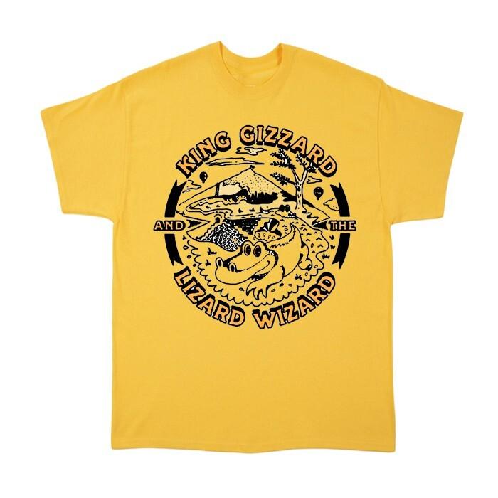 Классическая хлопковая унисекс футболка группы King Gizzard and The Lizard Wizard ZL480 Унисекс футболка XXXL