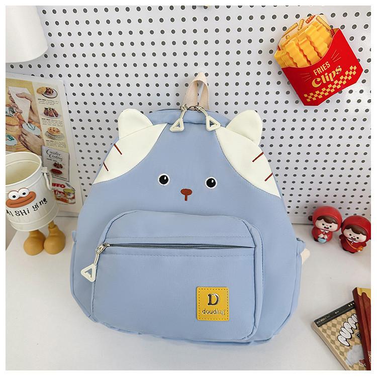 Adorable Cartoon Nylon Backpack For Kids With Lightweight Design