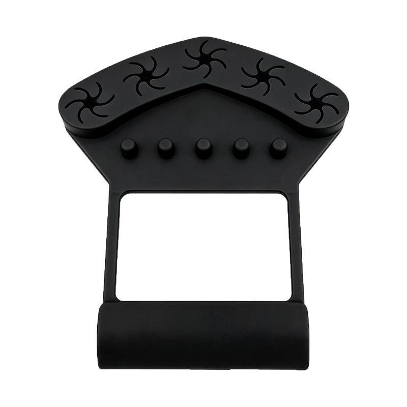Soft Silicone Nail Arm Rest Non-Slip Hand Support Mat With Nail Polish Holder for Nail Techs Manicure Studio Use