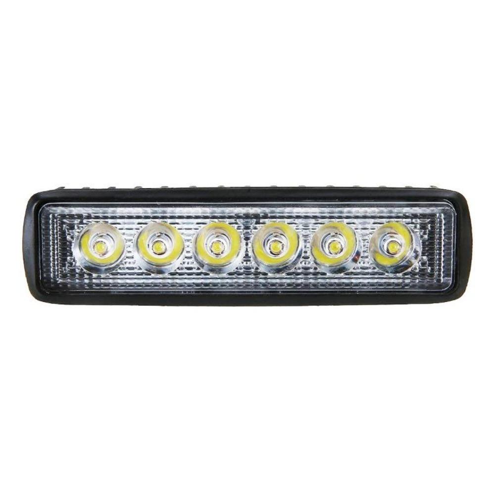 2 bucăți 6 LED-uri pentru mașină, cu LED-uri, faruri de lucru DRL, reflectoare, puternice, rezistente la apă, auto offroad, SUV, faruri pentru camion, lampă de conducere