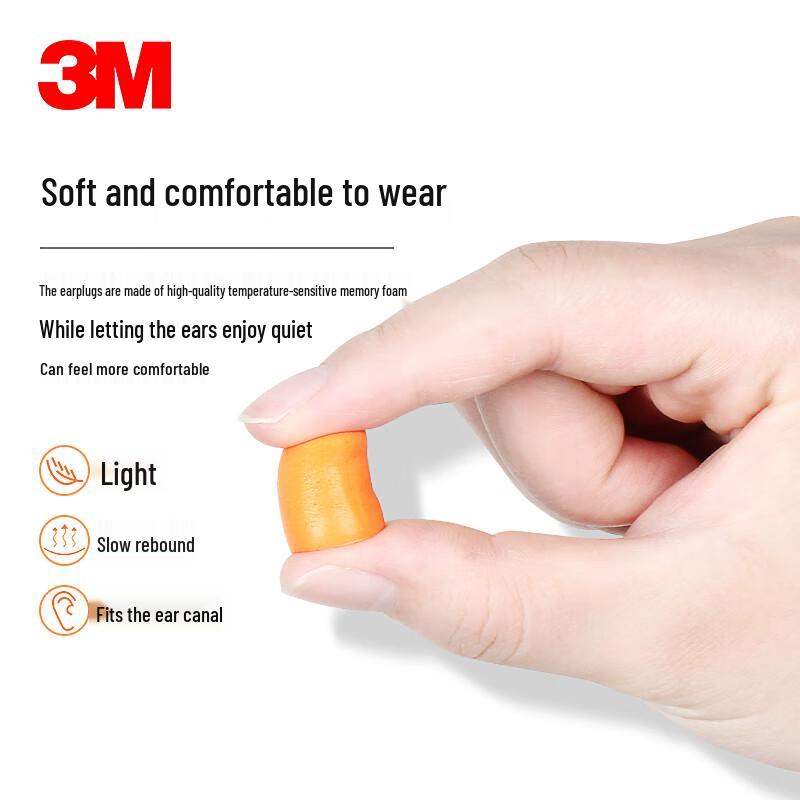 3M 1100 Schaumstoff-Gehörschutzstöpsel (200 Paare)