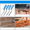 Tuck Pointing Tools 4-Piece Stainless Steel Brick Laying Trowel Tuck Pointer Professional Concrete Tools For Mortar Plastering