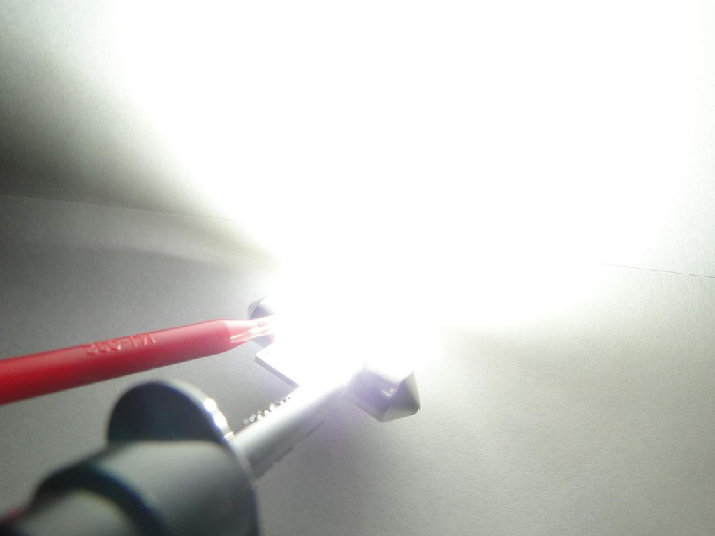 Sai LED Studio Room Lamp, Nichia, 6 LED Lights, White, T10 X 31, Made