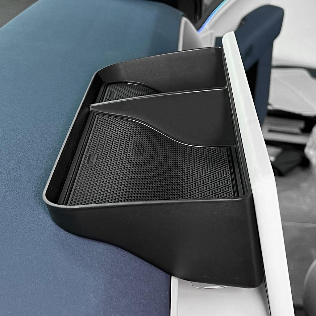 Für Xpeng G6 2025 2025 Auto Dashboard Tablett Center Konsole Versteckte Lagerung Box Hinter Bildschirm Zubehör Organizer Aufräumen