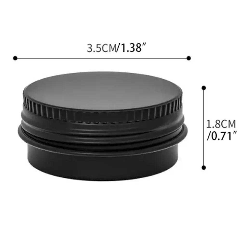 Modern Dust-proof Black Pill Box Not Rust Light-proof Mini Medicine Box Safety With Lid Pill Packing Box Organizer