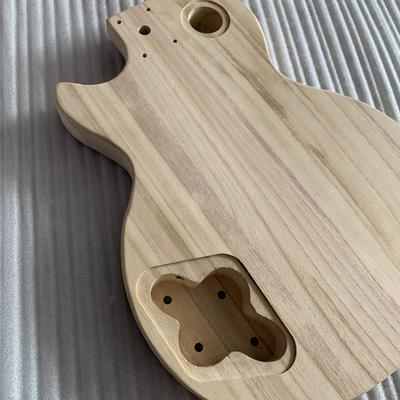 Niewykończony Korpus Gitary Elektrycznej Klonowy Surowy Korpus Gitary do Gitar w Stylu LP Części DIY