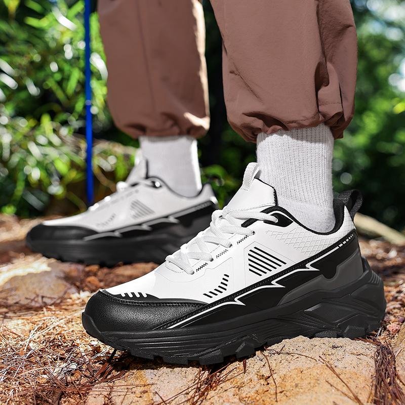 Autumn Hot Selling Low Cut Outdoor Mens Sports Shoes Waterproof Wear-resistant Support Running Shoes Versatile Walking Shoes