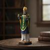 Crown Figure Figurine Classical Resin Statue with Regal Sculpture for Collectors, Shelf, Desk,