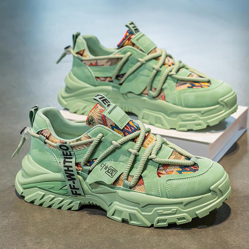 Spring New Casual Sports Shoes Teen Platform Forrest Gump Dad Shoes