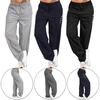 Women's Hip Hop High Waist Baggy Sweatpants Running Jogging Sports Pants Trousers Casual Streetwear