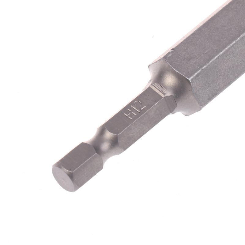 10Pcs Hex Shank Magnetic Head Screw Driver 50/100Mm Screwdriver Bits H1.5-H12 Nut Driver Set Power Drill Adapter Screw Driver
