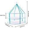Fashion & Lifestyle Large Size Sweater Hanging Dryer, 3 Tier Folding Drying Rack, Lay Flat to Dry Mesh Clothes Hanger for Delicates and Swimsuit