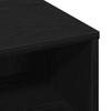 Coffee Table Black Oak Look 60 X 60 X 30 Cm