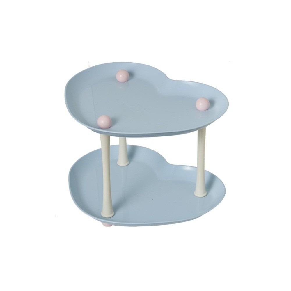 

Съемная настольная стойка для хранения в стиле инс, настольная подставка для дисплея, настольный органайзер Blue-Heart shaped