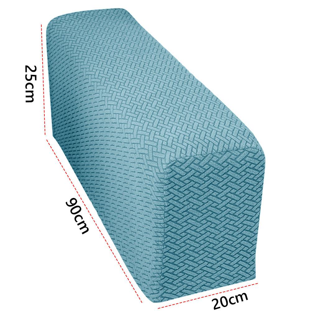 Sofa Arm Covers Elastic Armrest Covers for Chairs and Sofa Washable Armchair Slipcovers Checkered Pattern Armrests Chair Covers