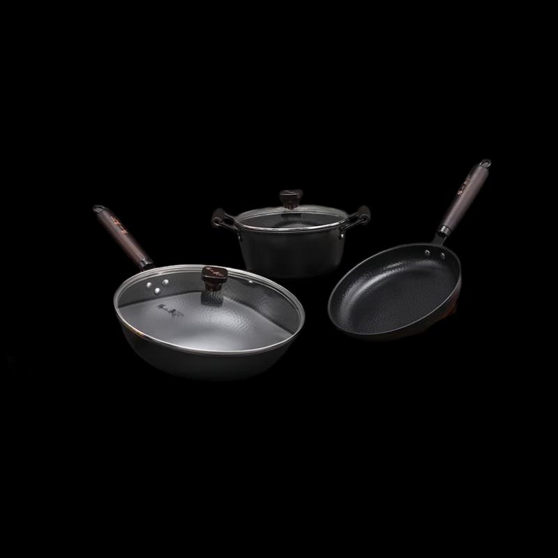 Zhang Xiaoquan Traditional Forged 3-Piece Cookware Set